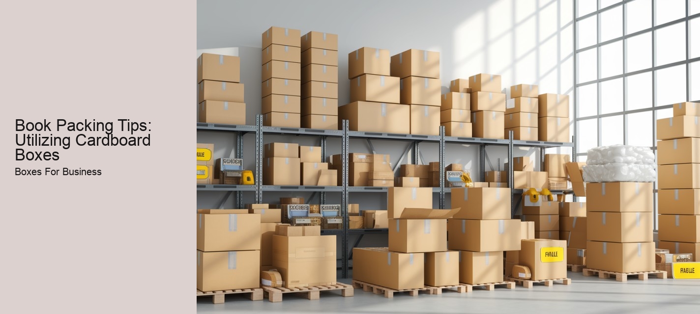 Book Packing Tips: Utilizing Cardboard Boxes