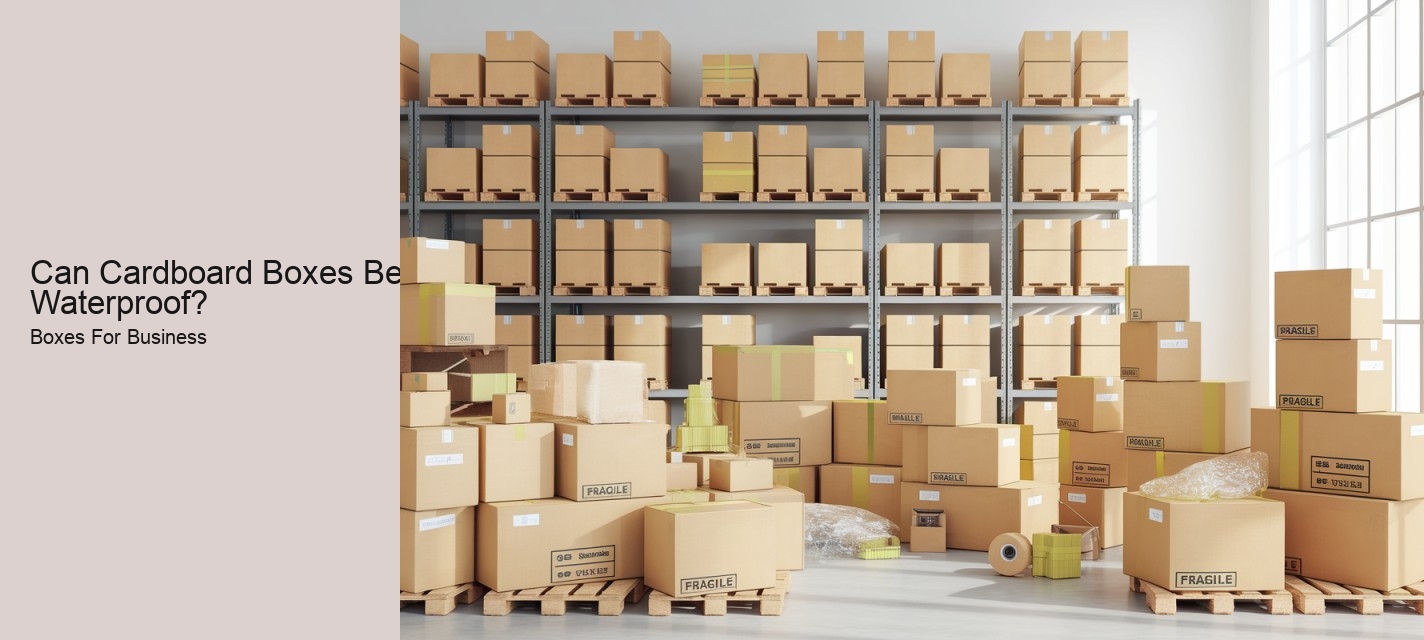 Can Cardboard Boxes Be Waterproof?