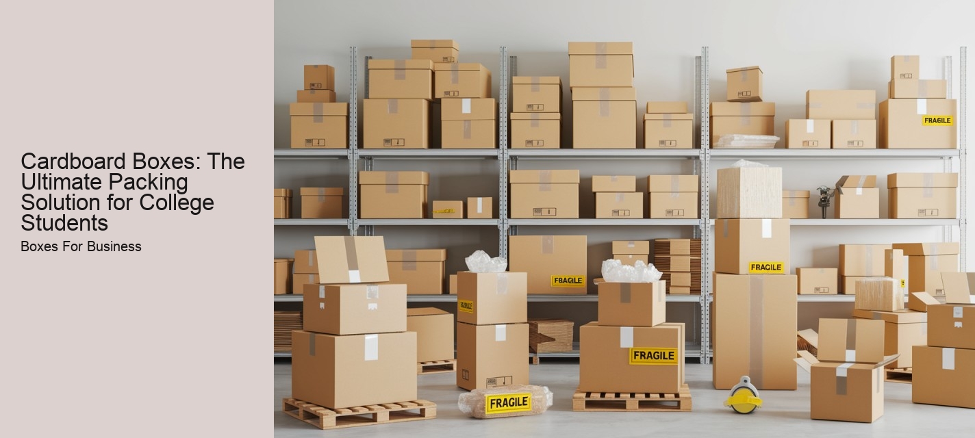 Cardboard Boxes: The Ultimate Packing Solution for College Students