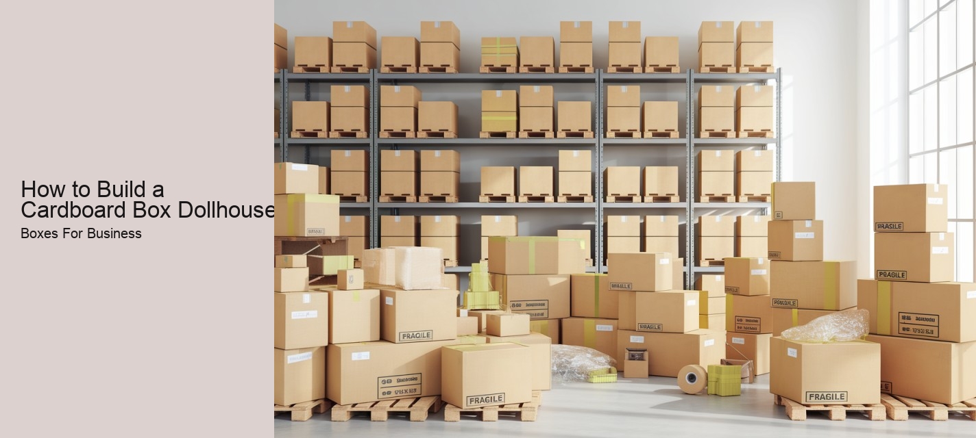 How to Build a Cardboard Box Dollhouse