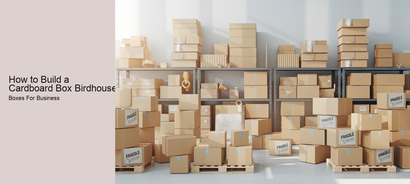 How to Build a Cardboard Box Birdhouse