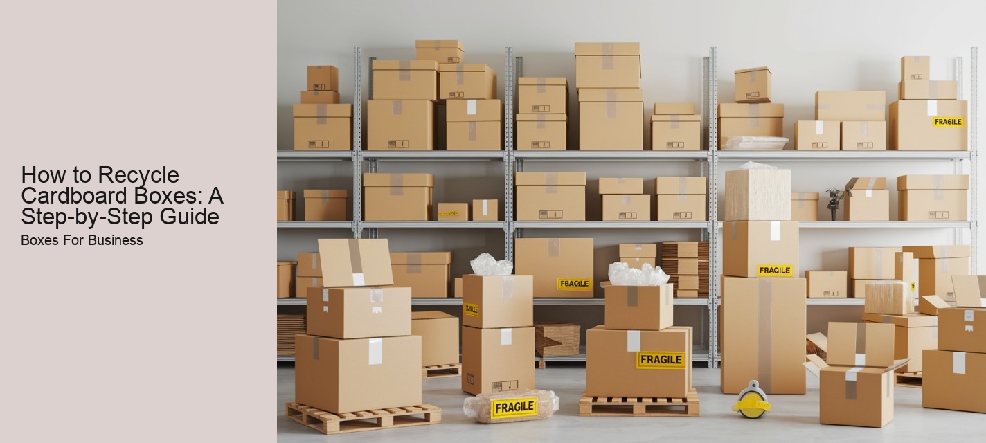 How to Recycle Cardboard Boxes: A Step-by-Step Guide