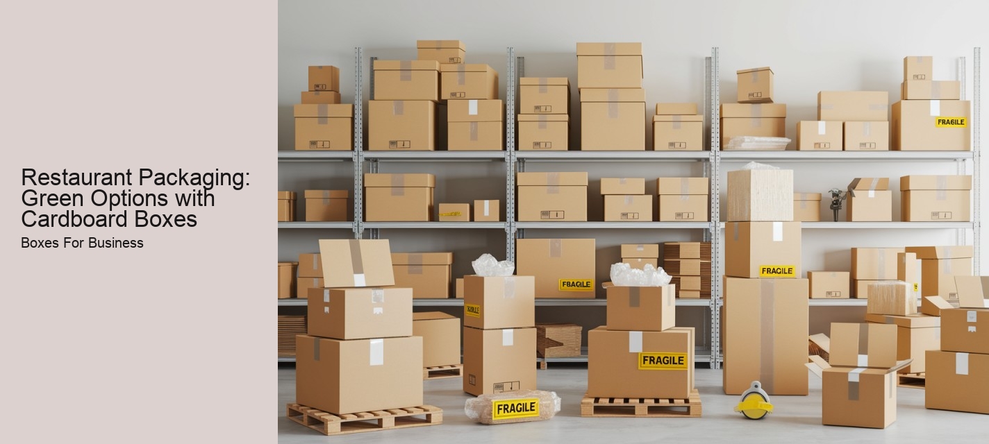 Restaurant Packaging: Green Options with Cardboard Boxes