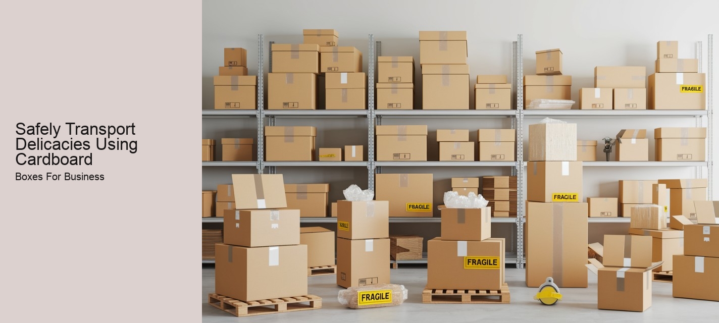 Safely Transport Delicacies Using Cardboard