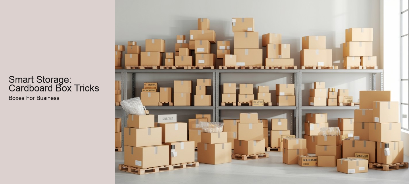 Smart Storage: Cardboard Box Tricks