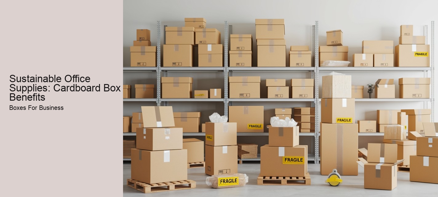 Sustainable Office Supplies: Cardboard Box Benefits