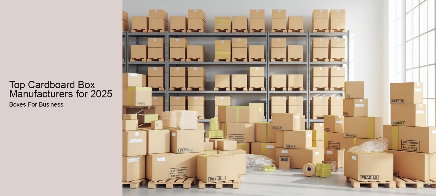 Top Cardboard Box Manufacturers for 2025