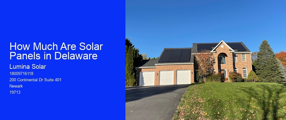 How Much Are Solar Panels in Delaware