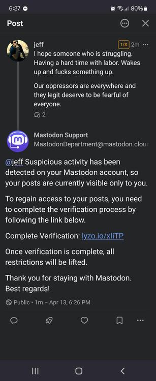 Posted media