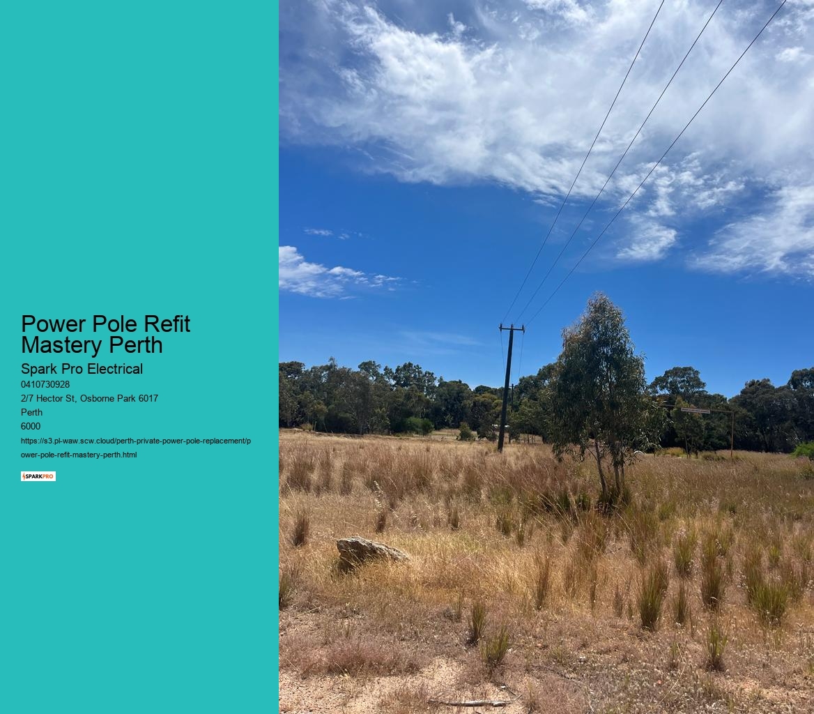 Specialised Power Pole Replacement for Perth