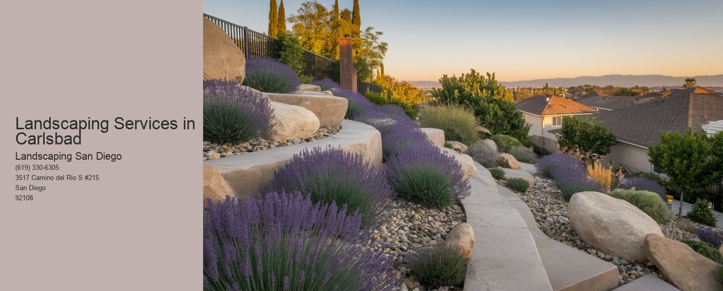 Landscaping Services in Carlsbad