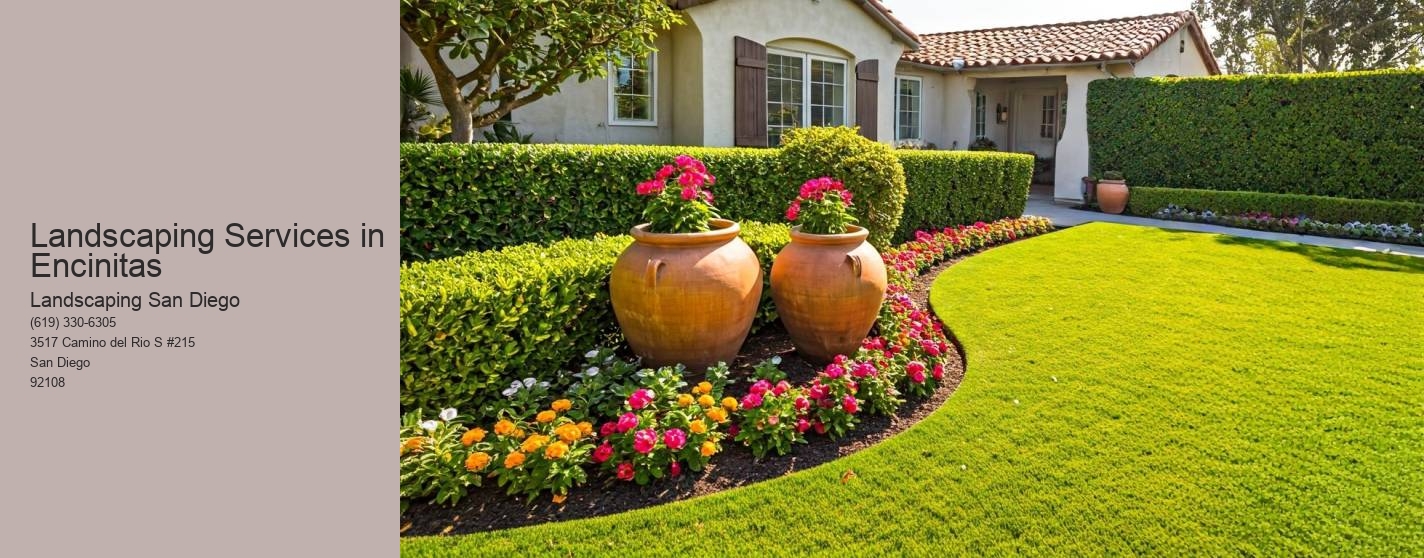 Landscaping Services in Encinitas