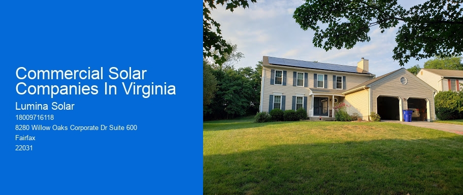 Commercial Solar Companies In Virginia