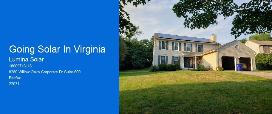 Going Solar In Virginia