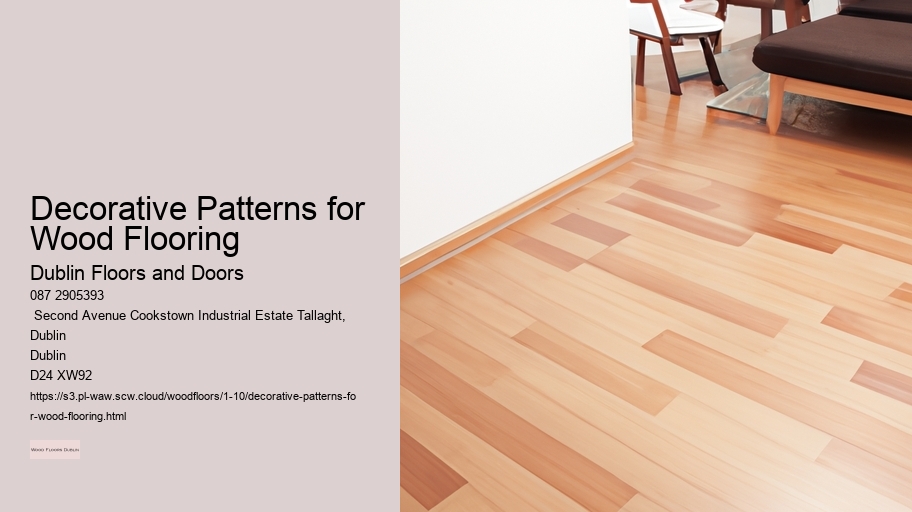 Decorative Patterns for Wood Flooring