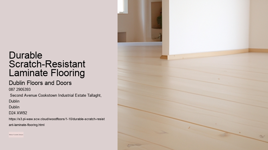 Durable Scratch-Resistant Laminate Flooring